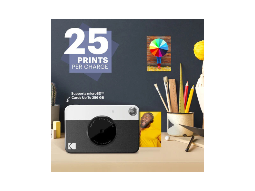 Buy Kodak PRINTOMATIC 5MP Instant Camera in Qatar Buy Kodak PRINTOMATIC 5MP Instant Camera in Qatar